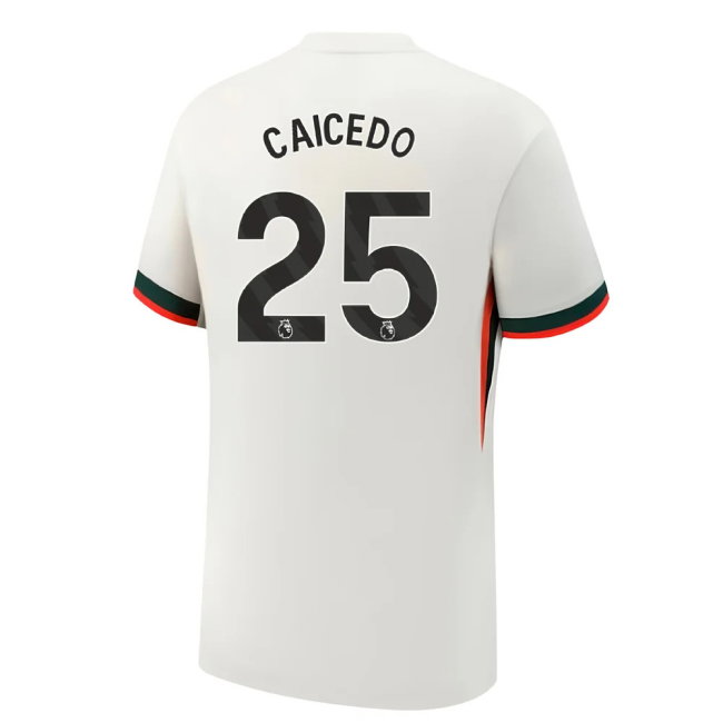 2025-2026 Chelsea Away Shirt (Caicedo 25)-SoccerKits Hub | Buy Soccer Jerseys Online